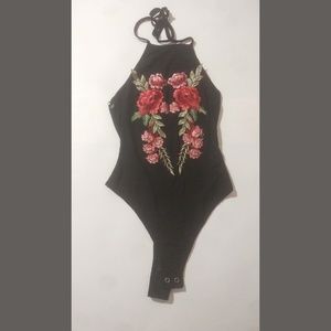Black Rose Call Me Eden Bodysuit